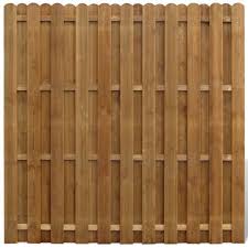 vidaxl panneau de cloture en bois avec planches intercalees cloture bois panneau de cloture cloture jardin