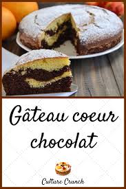 Gateau Nature Coeur Chocolat La Recette Facile Culture Crunch En 2020 Gateau Nature Gateau Roule Recette Recette Dessert Facile