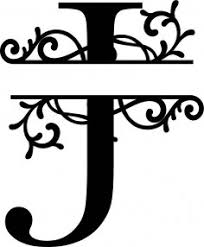 Download Flourished Split Monogram P Letter Eps Free Vector Download 3axis Co