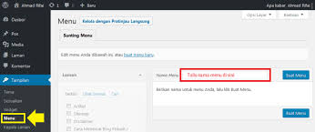 Step by step cara install xampp langkah pertama dari tutorial install wordpress di localhost adalah menginstall xampp. Cara Membuat Menu Di Wordpress Dengan Mudah Idwebhost