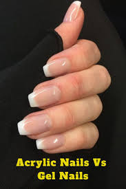 Acrylic Nails Vs Gel Nails Ultimate Decision Making Guide Acrylic Decisionmaking Gel French Tip Acrylic Nails Ombre Acrylic Nails French Tip Nail Designs