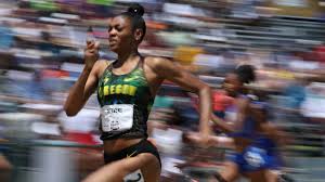Olympic track & field trials in 2016. Us Sprinters Deajah Stevens Gabby Thomas Suspended For Whereabouts Failures Other News India Tv