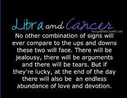Why would you ever make someones star sign a crab? Oh Man If This Isn T Dead On Thank Goodness For Our Same Great Sense Of Humor And Hatred Of People L Libra And Cancer Libra Zodiac Facts Cancer Quotes Zodiac