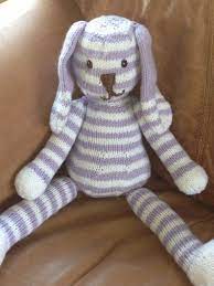 They can be given as a child's gift or used as a decoration in any room. Red Heart Yarn Yarn Knitting Patterns Crochet Patterns Knitted Stuffed Animals Knitted Toys Knitting