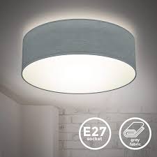 L'illuminazione non è solo funzionale perché gli apparecchi possono raddoppiare come arredamento per la casa e ci sono molti stili di illuminazione disponibili. Lampadario Moderno Per Salotto O Camera Da Letto Attacco Per Lampadina E27 Non Inclusa Ip20 Plafoniera In Tessuto Nero Lampada Da Soffitto Diametro 30cm Casa E Cucina Paralumi
