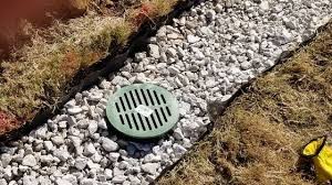 This system uses a corrugated pipe surrounded by polystyrene aggregate that is then wrapped in filter fabric. What Is A French Drain Lawnexpert Lawn And Landscape