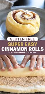 Easy Gluten Free Cinnamon Rolls Breakfast On The Go In 2020 Free Desserts Gluten Free Cinnamon Rolls Dairy Free Recipes