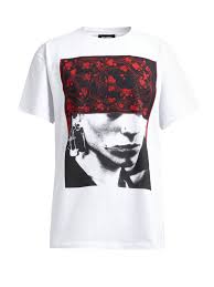 Photograph Print Cotton Jersey T Shirt Raf Simons Matchesfashion Us Raf Simons T Shirt Printed Cotton
