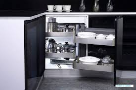 Wow blog august 24, 2018. Mobily Stainless Steel Magic Corner Pullout Storage And Organizer Right Side Cabinet Width 900 1000mm Amazon In Home Kitchen