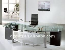 Glass Executive Desk Buy Glass Executive Desk Modern Black Glass Desk Top Executive Glass Desk Product Glass Desk Office Glass Office Glass Office Furniture