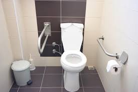 What Is The Height Of A Handicap Toilet Hunker Handicap Toilet Handicap Bathroom Design Handicap Bathroom