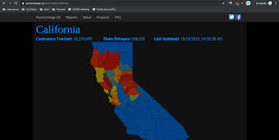 Data is updated site wide approximately every ten minutes. Pg E Power Outages 10 October 2019 Ssec