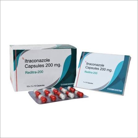 Medicine Grade Pharmaceutical Reditra Itraconazole 200mg, 10x1x10 Capsules Pack at 54.00 INR at Best Price in Barasat | A. R. Healthcare