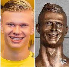 See what brooke haaland (brookehaaland) has discovered on pinterest, the world's biggest collection of ideas. Soccer Memes On Twitter This Haaland Kid Is So Good He Already Has His Own Statue