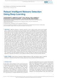 A Systematic Approach To Learning Robot Programming With Ros Github Pdf Robust Intelligent Malware Detection Using Deep Learning