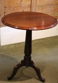 Industrial round coffee table shown as:36 round x 18 tallsolid flat bar metal framewhite oak solid wood topswood finished in a quick view victoria mahogany coffee table $ 1,875.00. Victorian Mahogany Round Side Table Tripod Base Antiques Atlas