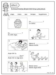 Tahun 2 | bahasa melayu | menulis: Bahasa Melayu Tahun 2 Worksheet