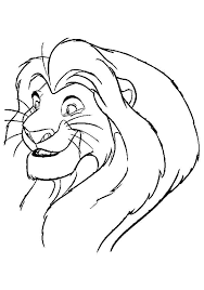 Coloring pages for children : Online Coloring Pages Mufasa Coloring Page Mufasa The Father Of Simba The Lion King