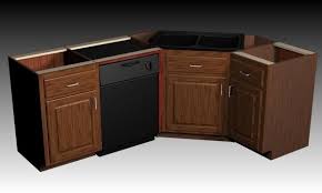 The corner sink face will still take up 36 or 33 on each wall (depending upon the dimensions specified by the manufacturer). Designing A Corner Sink Cabinet