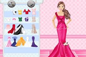 barbie queen dressup makeover game