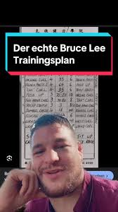Bruce Lees echter Trainingsplan enthüllt