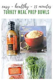 Trader Joe S Ground Turkey Meal Prep Bowl Recipe My Everyday Table Recipe Ground Turkey Meal Prep Meal Prep Bowls Trader Joes Recipes