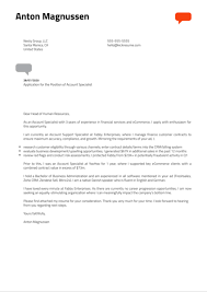 Check out our downloadable sample below for. Account Manager Business Cover Letter Examples Kickresume