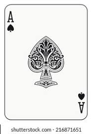 The ace of spades card for many people is a bad omen and carries negative and disturbing energy. Ace Spades Playing Card Stock Vector Royalty Free 216871651