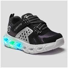 Toddler Boys S Sport By Skechers Haydin Light Up Sneakers Black Target