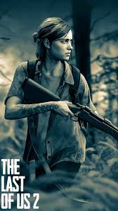 The Last Of Us Part 2 Wallpaper Hd Phone Backgrounds Ps4 Game Art Poster On Iphone Android Papeis De Parede De Jogos Arte De Jogos Desenhos Profissionais