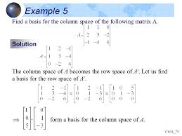 To begin, select the number of rows and columns in your matrix, and press the create matrix button. Chapter 4 General Vector Spaces Ppt Download