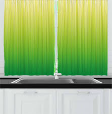 east urban home lime green kitchen curtain