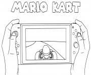Dessin mario kart a imprimer gratuit. Coloriage Mario Kart Ancienne Voiture Dessin Mario A Imprimer