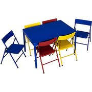 Cute Table And Chairs For Friends Via Walmart Com Childrens Folding Table Kids Table And Chairs Kids Folding Table