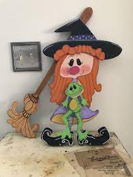 Witch Frog Standing Decoration Etsy Witch Frog Glitter Paint The Grinch Dog