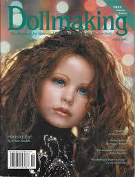 Dollmaking Magazine Apr 1997 Rosalea Char Smith Erin Sharon DeLuccie Pogar 
