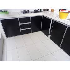 1 set (min order) cn foshan candany kitchen cabinet co., ltd. Aluminum Kitchen Cabinet Shopee Malaysia