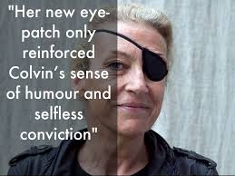 Marie Catherine Colvin by Lucas Suárez