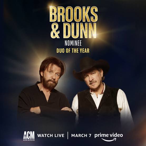 Brooks & Dunn - BROOKS & DUNN NOMINATED FOR “DUO OF THE YEAR” AT 57TH ACM  AWARDS