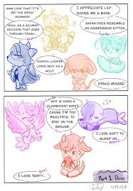 Don T Give Me A Cause To Use My Claws Obey Me Comics And Doodles Satan You Re Gonna Get A Cold In 2020 Obey Doodles Dating Sim
