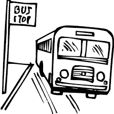 How To Draw Bus Stop Coloring Pages Best Place To Color Bus Drawing Coloring Pages Bus Stop