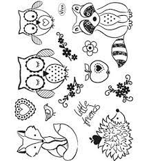 boutique scrapbooking tampon viva decor renard chouette dessins faciles dessin coloriage licorne chat gratuit