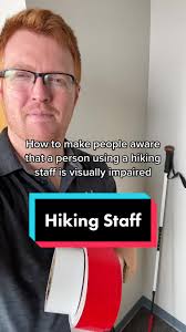 Guiding Visually Impaired Hikers with Specialized Staff