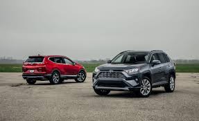 Find a new rav4 at a toyota dealership near you, or build & price your own toyota rav4 online today. 2019 Honda Cr V Vs 2019 Toyota Rav4 Which Compact Suv Is Best