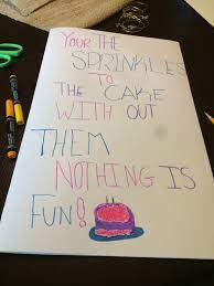 I had to cut everything for my girl, but she glued it all on her own, while a bigger kid could easily make the card from the beginning to the end on their own. How To Make A Giant Poster Card 8 Steps Instructables