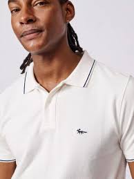 AUBIN Lusby Organic Cotton Logo Polo Shirt