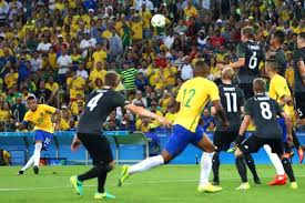 It is a newly industrialized country, with the largest share of global wealth in latin america. Brazil 1 1 Germany 5 4 Pens Neymar The Penalty Shootout Hero As Hosts Win Olympic Gold Mirror Online