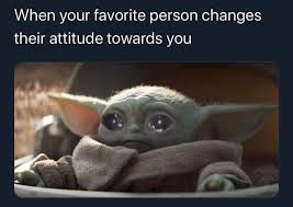 Baby Yoda On Instagram Yoda Funny Funny Memes Yoda Meme