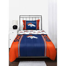 Nfl Denver Broncos Sheet Set Denver Broncos Bedroom Nfl New England Patriots Patriots Bedding