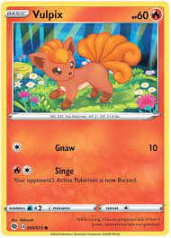 Jump to navigation jump to search. Vulpix 006 073 Champion S Path Pokemon Tcg Card Pros